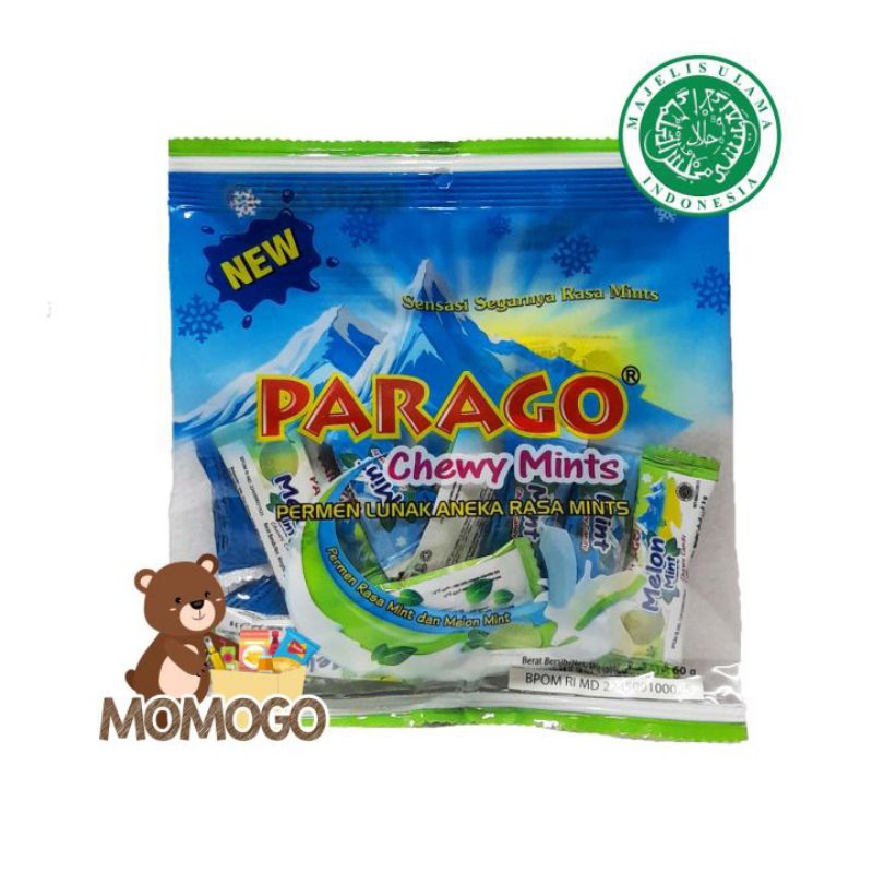 

PARAGO CHEWY MINI MINTS & MELON 60 GR X 25