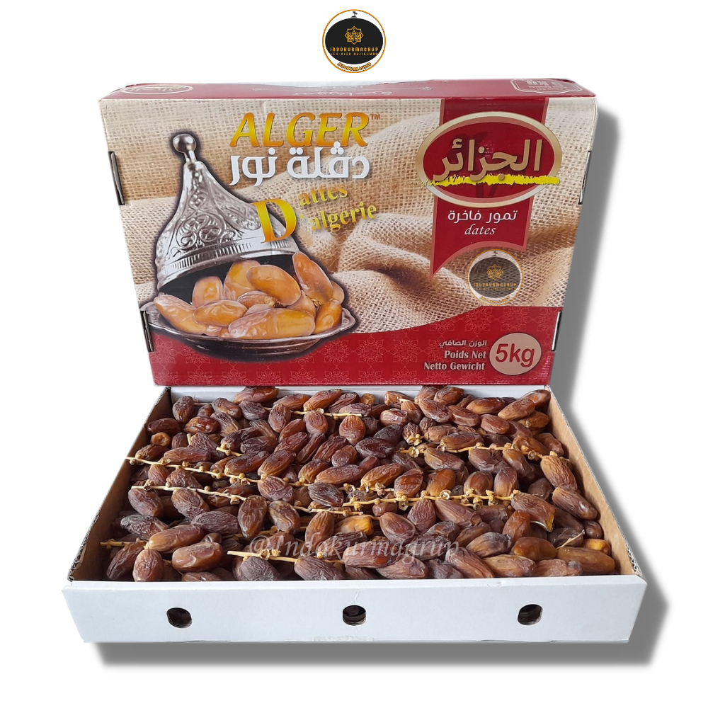 

Kurma Tunisia Tangkai [5Kg] Kurma Tangkai Palm'Frutt Original Premium