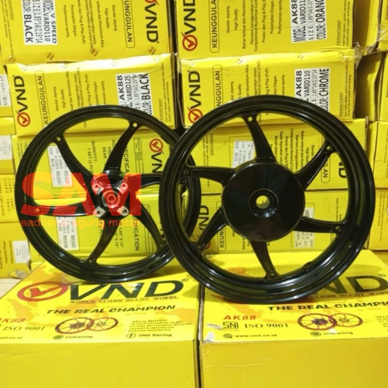 VELG VND SIX STAR FOR FINO/MIO GEAR/MIO M3/MIO Z/SOUL GT