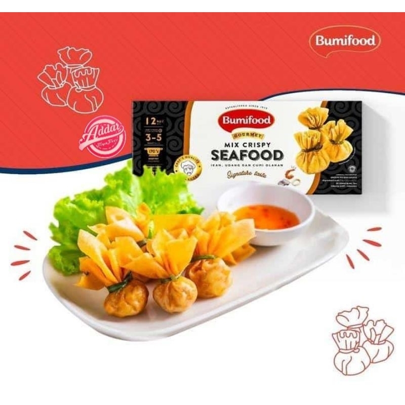 

Mix Crispy Seafood BumiFood isi 12