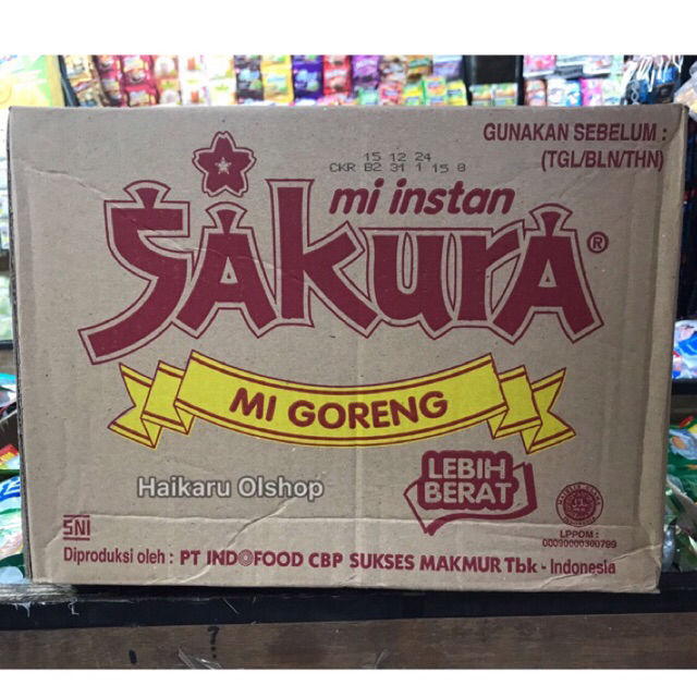 

Sakura Mie Instan Gaul Dus Isi 40 Pcs