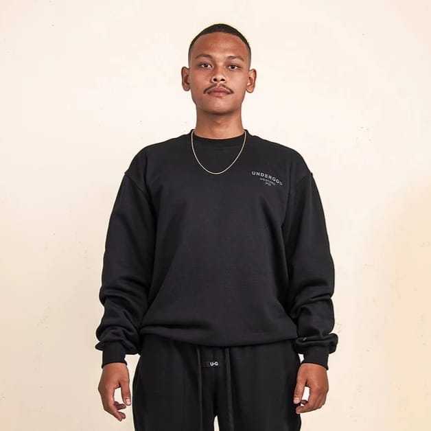 UNDERGOD Crewneck Black