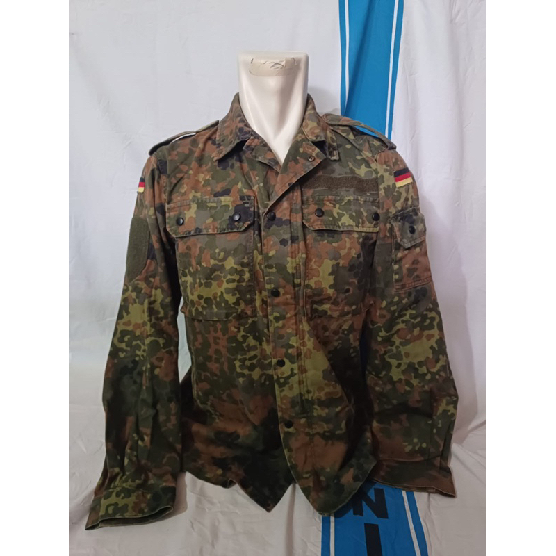 Kemeja BDU PDL loreng Flecktarn Jerman Army (9)