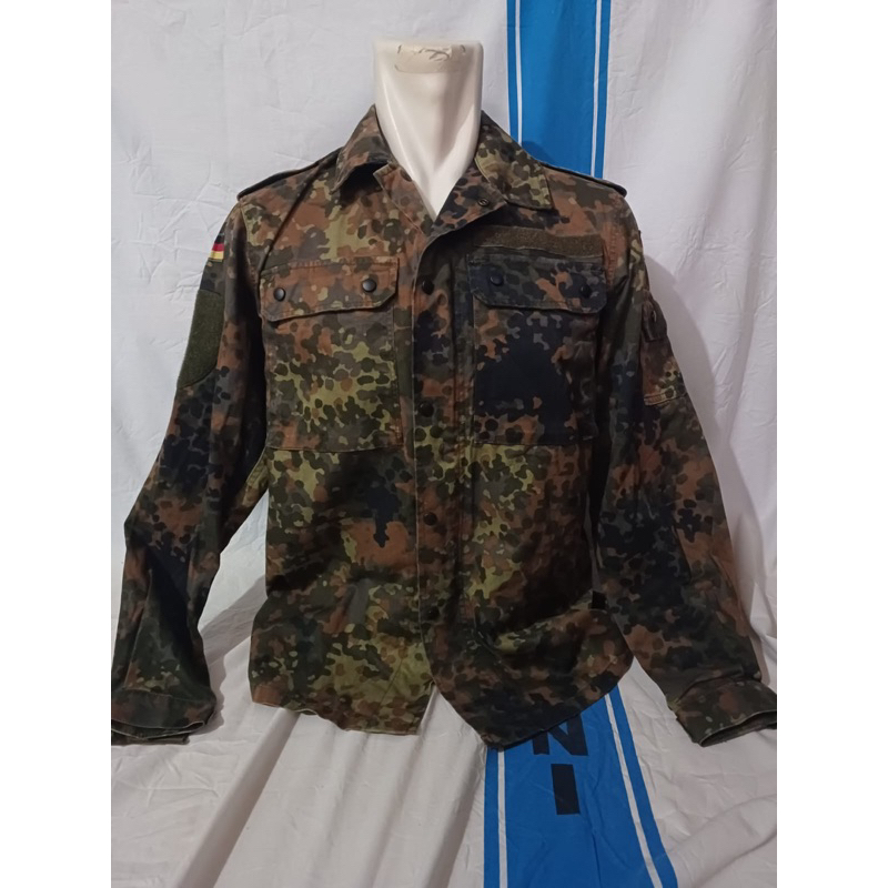 Kemeja BDU PDL loreng Flecktarn Jerman Army (18)