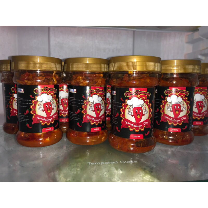 

SAMBAL PEDAS, CUMI,TERI,AYAM [140g]