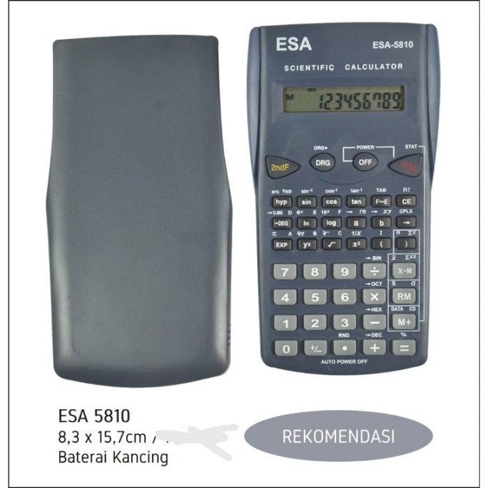 

kalkulator esa 5810 scientific sin cos tag kalkulator anak kuliah