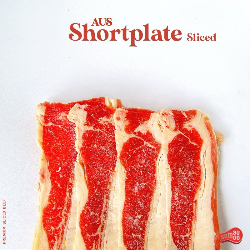 Daging Slice Shortplate / Beef Slice Shortplate / Beef Yakiniku Shabu Suki 500gr