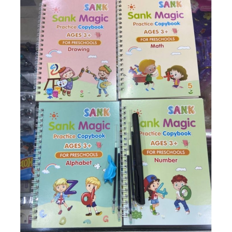 

SANK BOOK MAGIC / BUKU SANK MAJIC / BUKU LATIHAN MENULIS ANAK