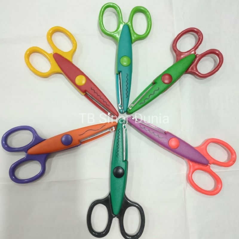 

Gunting Gerigi / Gunting Kertas DIY Gerigi / zig zag scissors