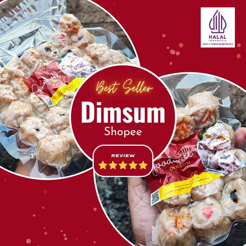 

@Palmerah Dimsum Vacuum Frozen Lengkap Dengan Saos Halal