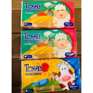 TISU TESSA TISU WAJAH 50SHEETS 2PLAY