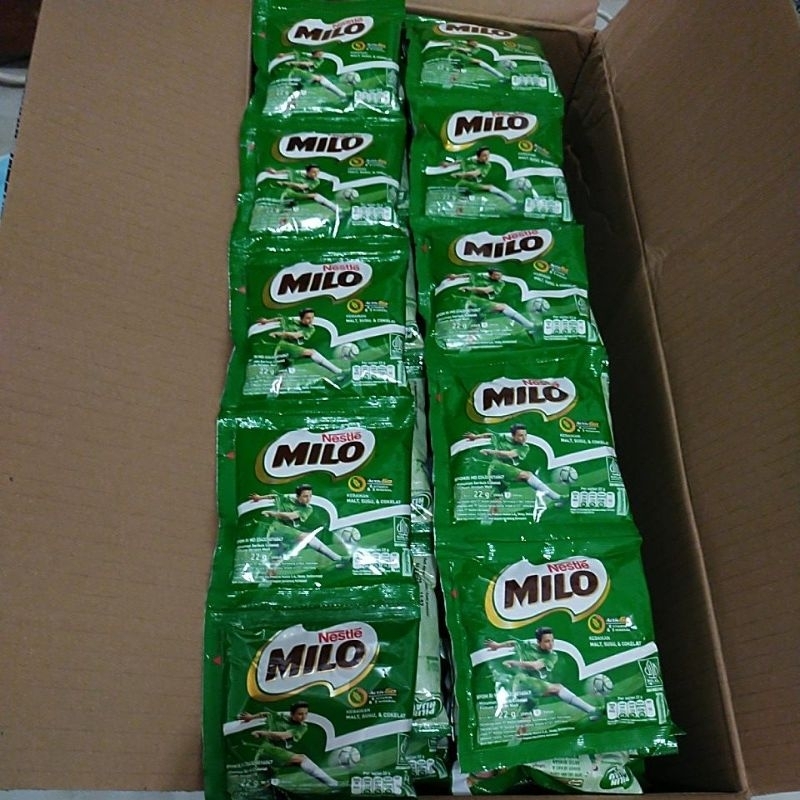 

milo 1 renceng isi 10 pcs