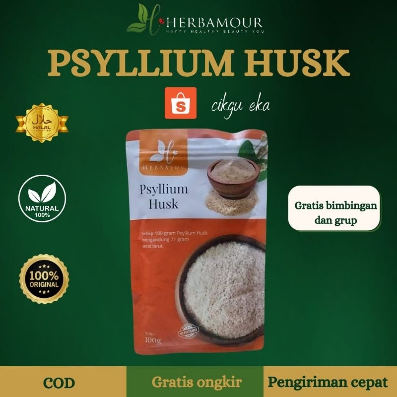 PSYLLIUM HUSK BUAH SENA HERBALOV