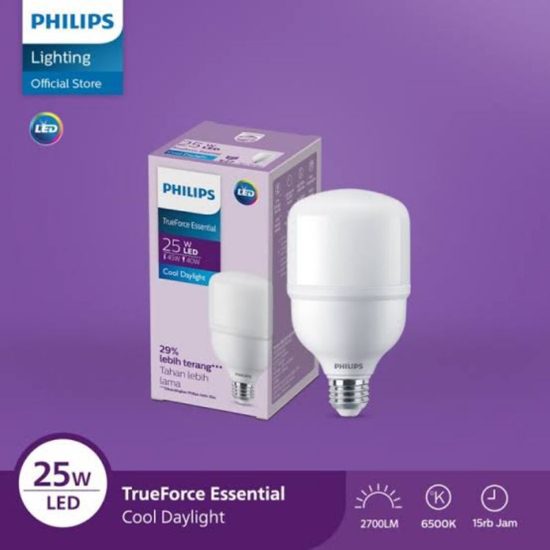 BARU LED Philips TrueForce 25watt Original