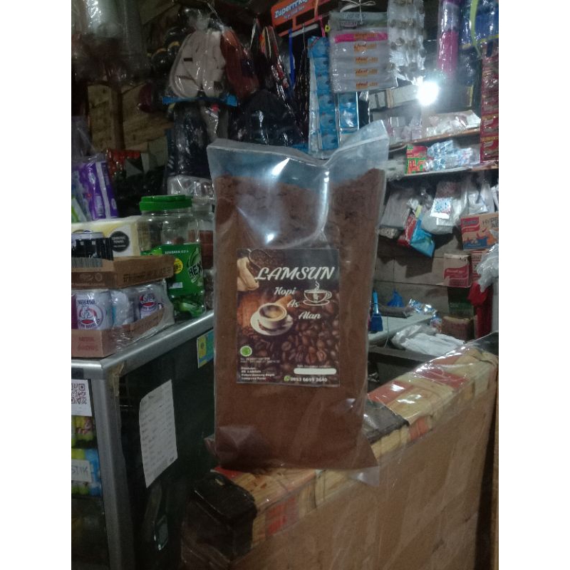 Kopi Lampung Barat murni 1 kilo isi 5