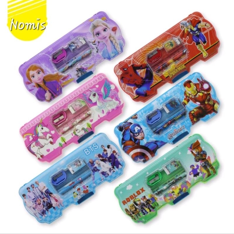 

Kotak Pensil / Pencil Case Magnet Set 1002