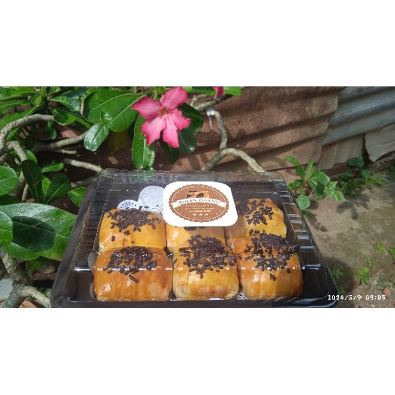 

Bolen pisang cokelat