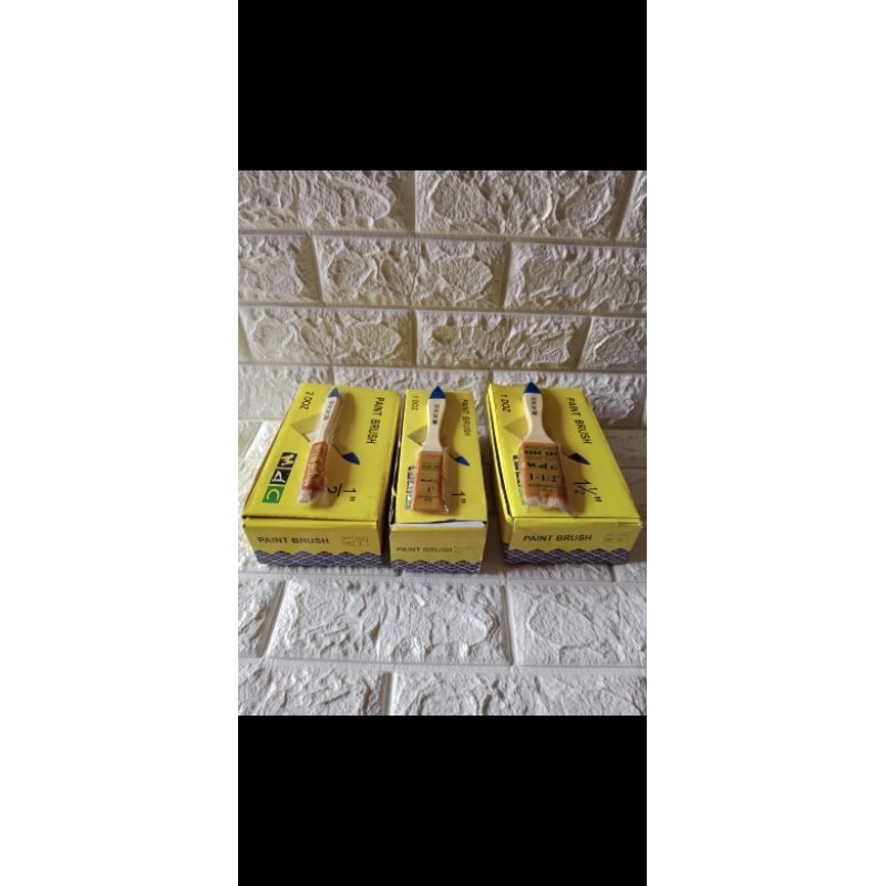 

1 box isi 12 pcs/kuas kayu/kuas mdc/kuas roti/kuas cat
