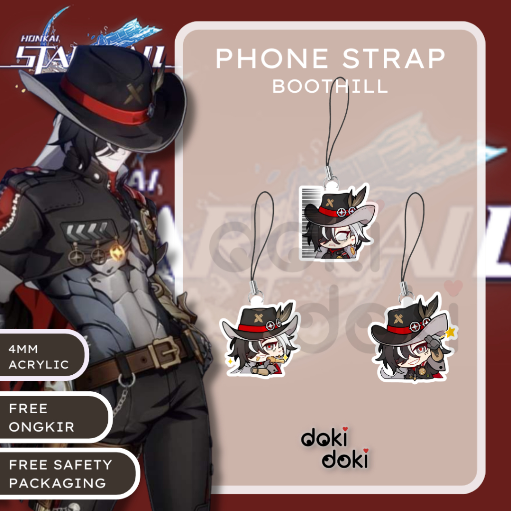 PHONE STRAP HP BOOTHILL HONKAI STAR RAIL