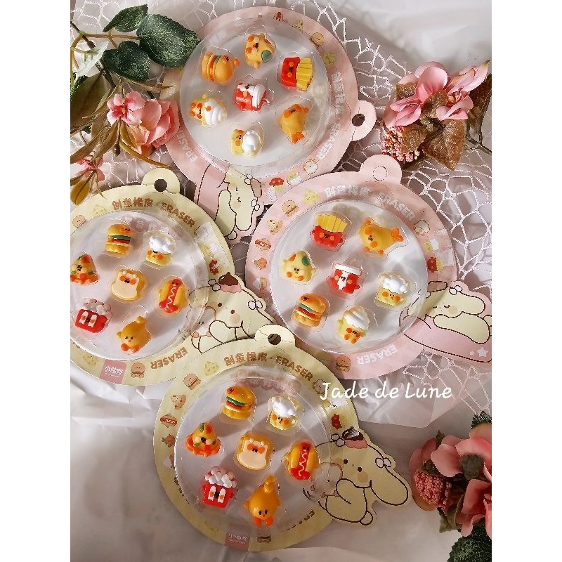

Penghapus mini lucu bentuk makanan/ Cute mini food eraser (isi 7)