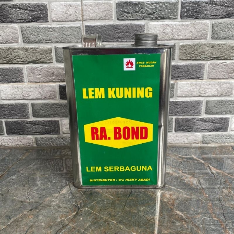 

Lem Kuning Ra Bond / Ai Bond Lem sewing galonan 3 kg