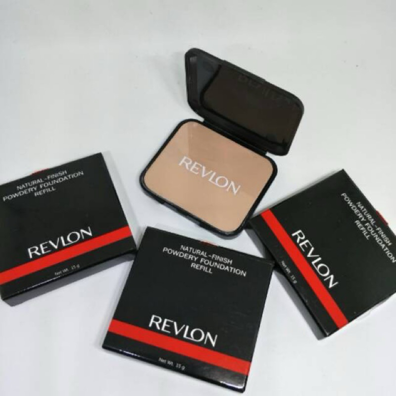 REFILL Revlon Powdery Foundation Natural - finish || Refil bedak padat Revlon