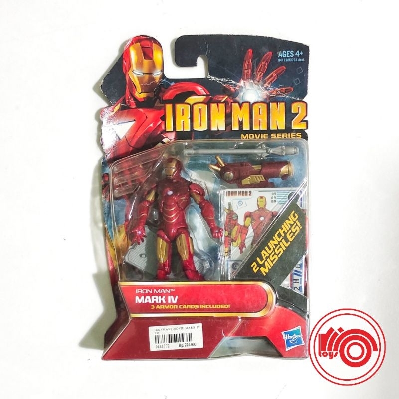 Hasbro 3,75" Iron Man Mark IV 2 Launching Missiles dan Elektra