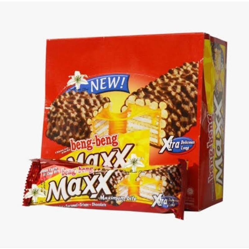 

Beng Beng Maxx Wafer Coklat Karamel Isi 12 Pcs