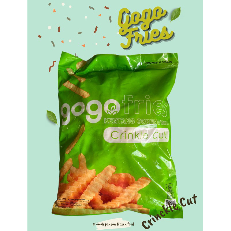 

Kentang Gogo Crinckle 1 kg