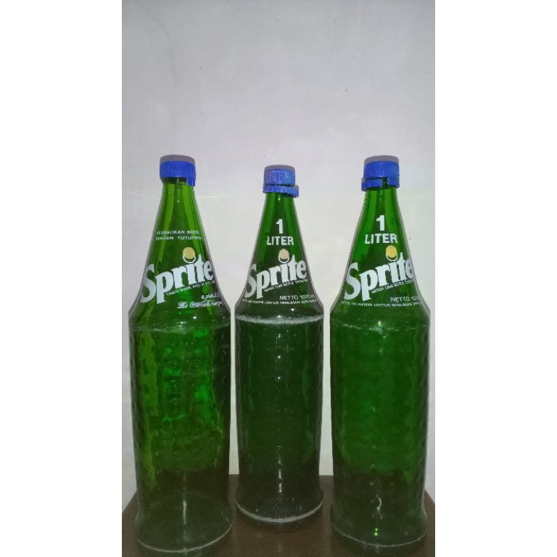 BOTOL SPRITE BOTOL BEKAS BUAT BENSIN UK 1 LITER