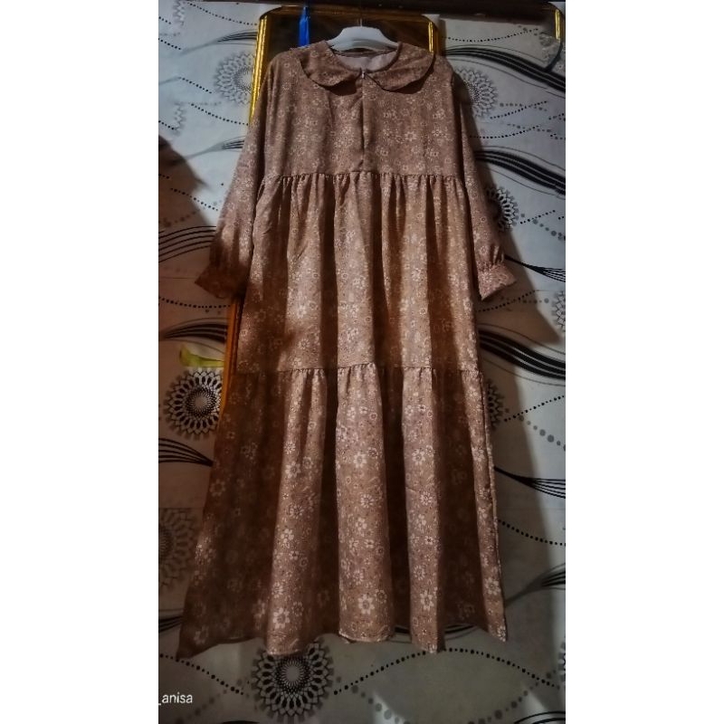 new midi bunga Shakila twill premium