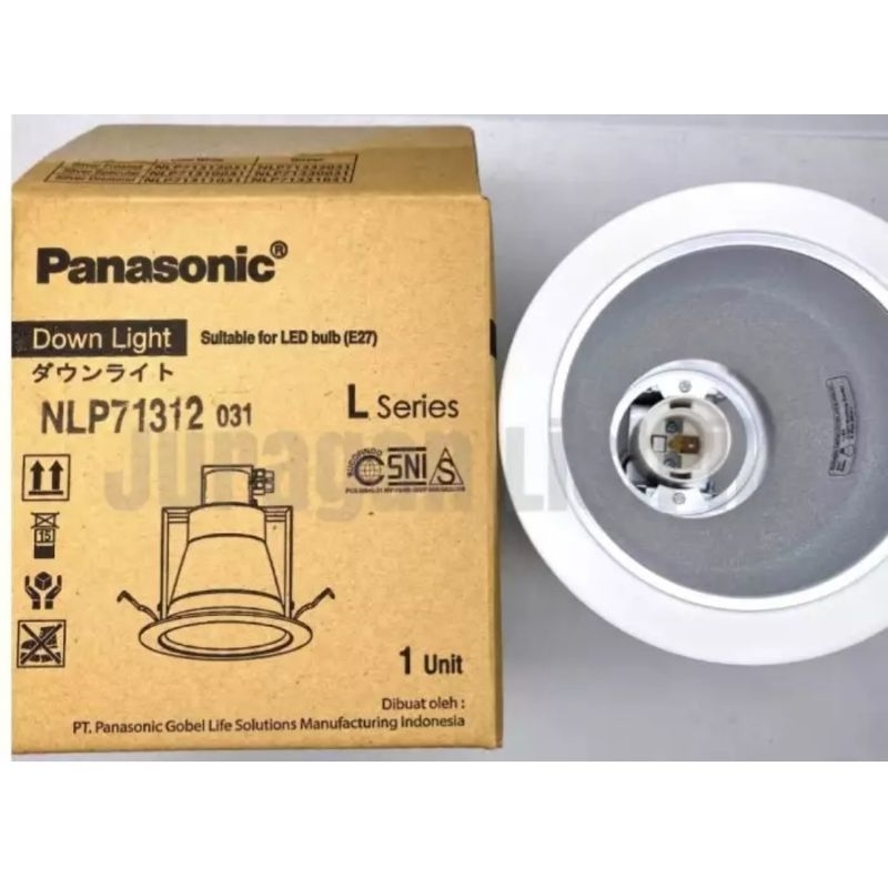 DOWNLIGHT PANASONIC 4 INCH PUTIH