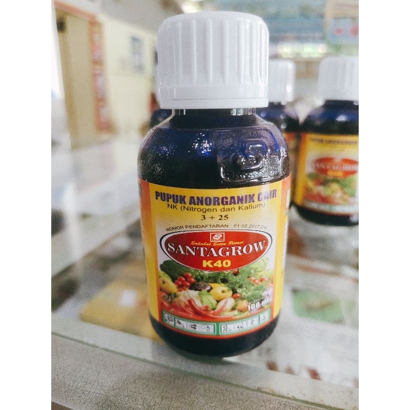 PUPUK CAIR K40 SANTAGROW ORIGINAL 100ML