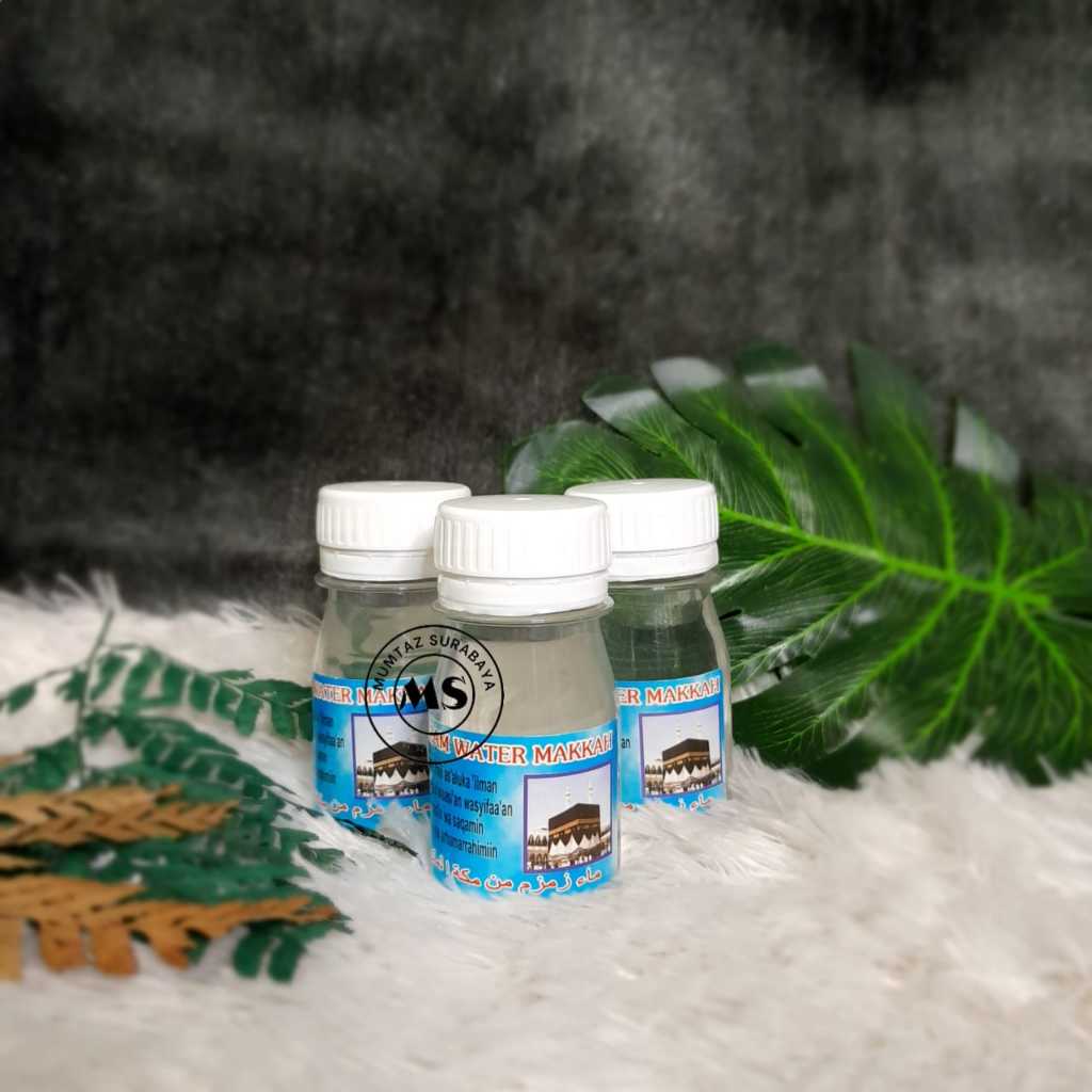 

ASLI Air Zam zam 30ml dalam Botol Cocok Untuk Oleh-oleh Haji & Umroh Air Zam Zam Asli