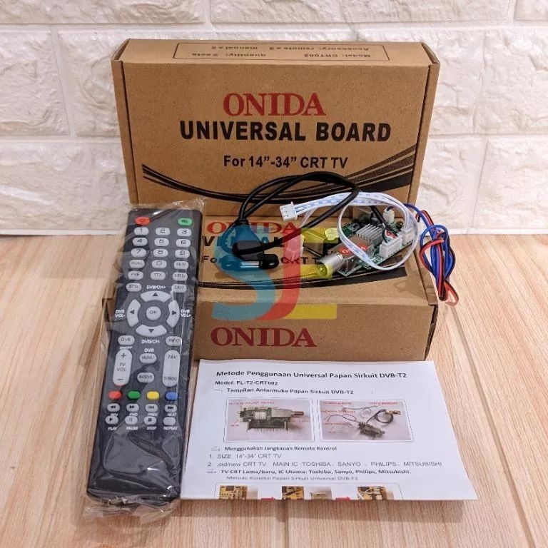 KODE B4W6 TUNER Digital DVBT2 universal KiT utk TV TABUNG 1434 LCD LED 151