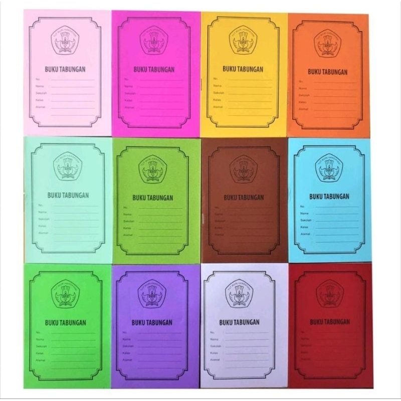 

[10 biji] Buku Tabungan Sekolah