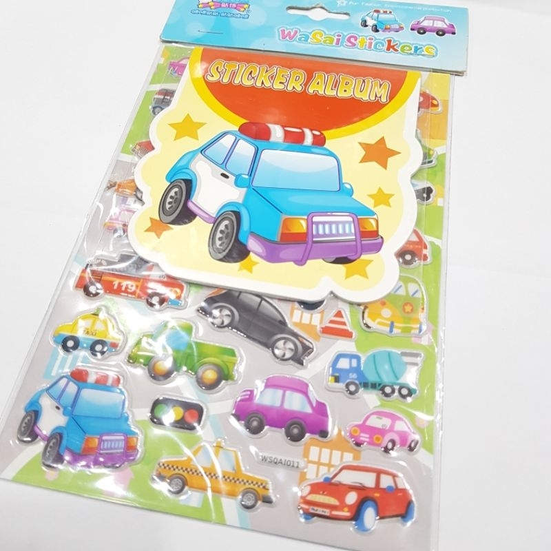 

Sticker Anak Timbul + Album Sticker AlatTransportasi WSQAI 011
