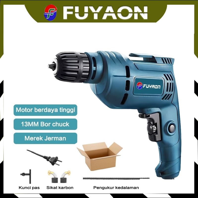 ⭐️-COD-⭐️ FUYAON promosi penjualan  mesin bor 13mm bor Bor Beton Pengeboran dinding portabel  dapat 
