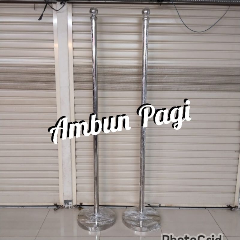 

best seller tiang stenlis pataka tiang bendera ruangan tinggi 2meter