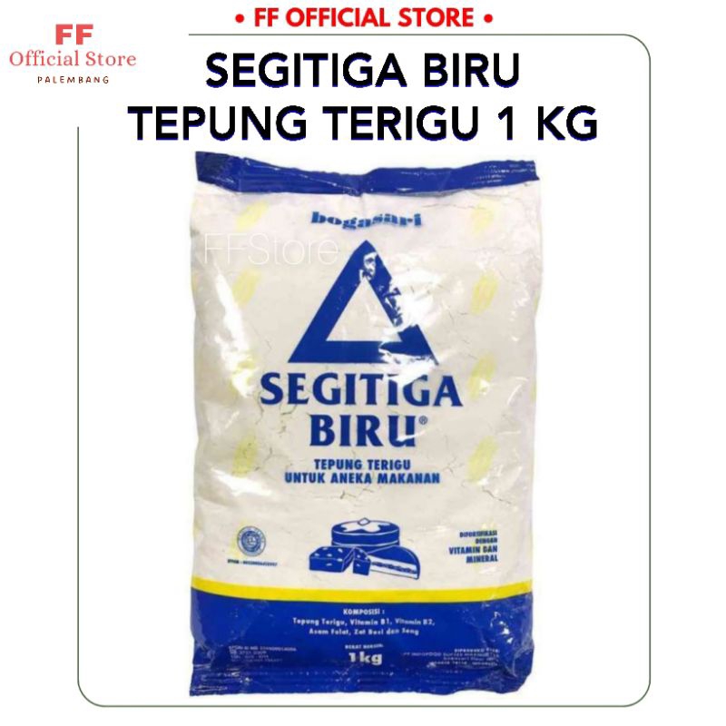 

(INSTANT) BOGASARI Segitiga Biru Tepung Terigu 1 Kg