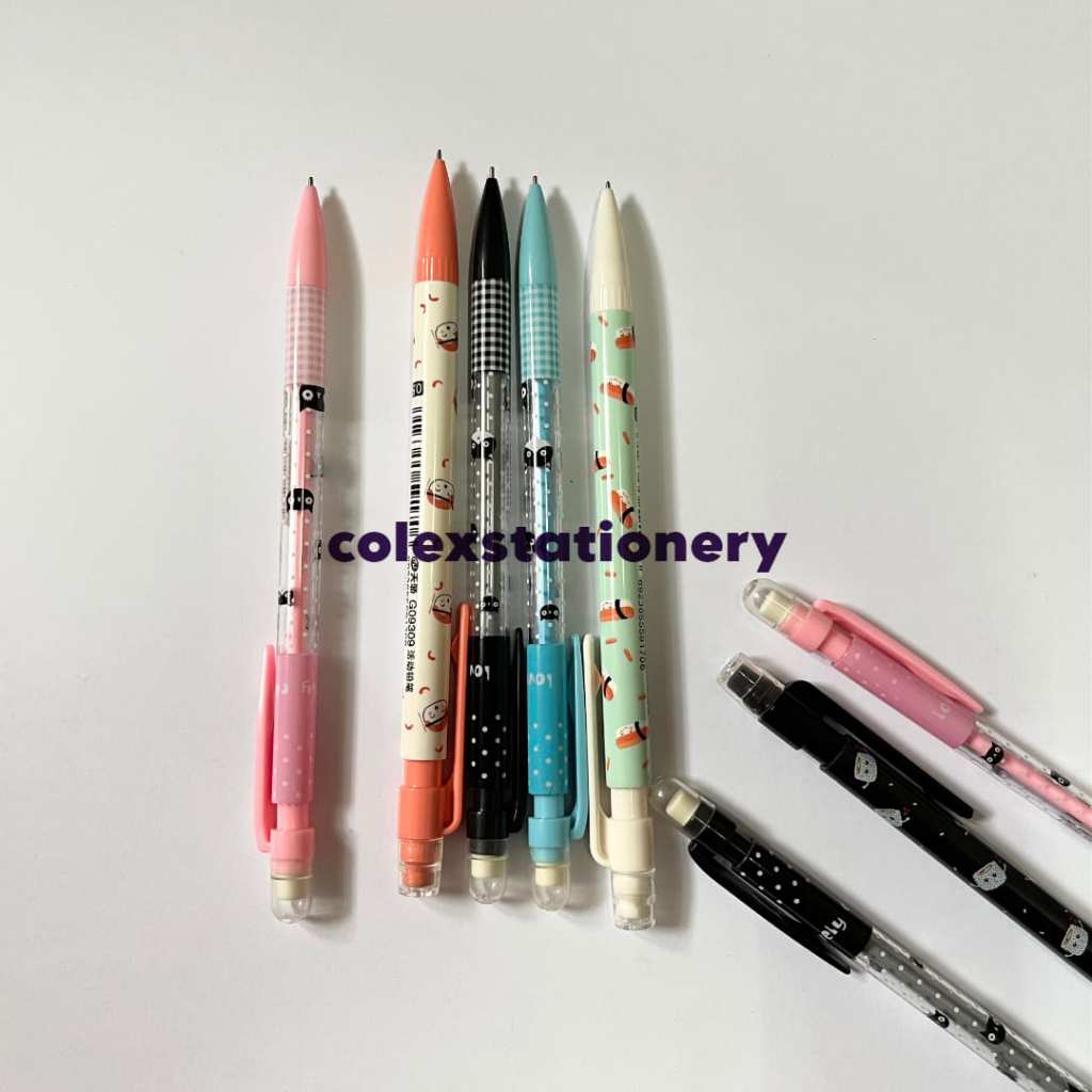 

Pensil Sim / Pensil Mekanik Lucu Karakter / Pensil Sim Murah Tizo 0.5mm Warna (1 Pcs)