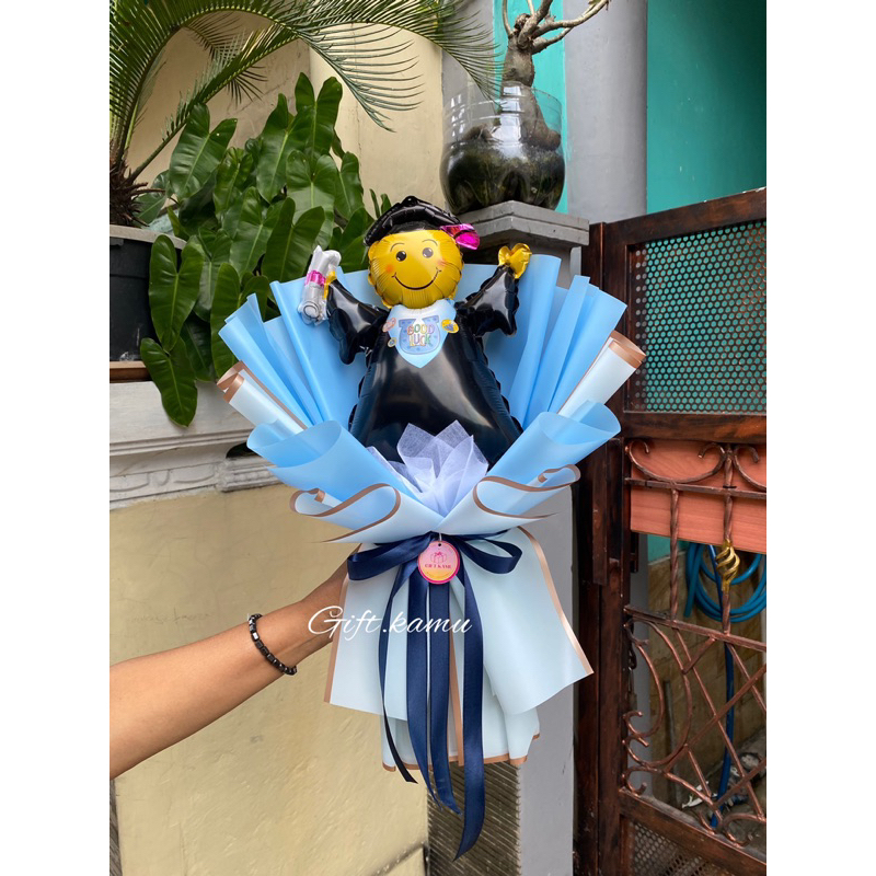 (BACA DESKRIPSI) Graduation Balon | Hadiah Wisuda | Ulang Tahun | Hari Guru | Valentine | Sempro | K