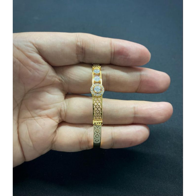 Gelang banggel/gelang perak 925/gelang wanita asli perak/gelang perak wanita