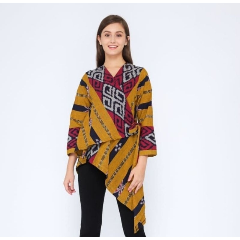 BLOUSE TENUN BLANKET BAJU TENUN BLOUSE BLOUSE TENUN JEPARA