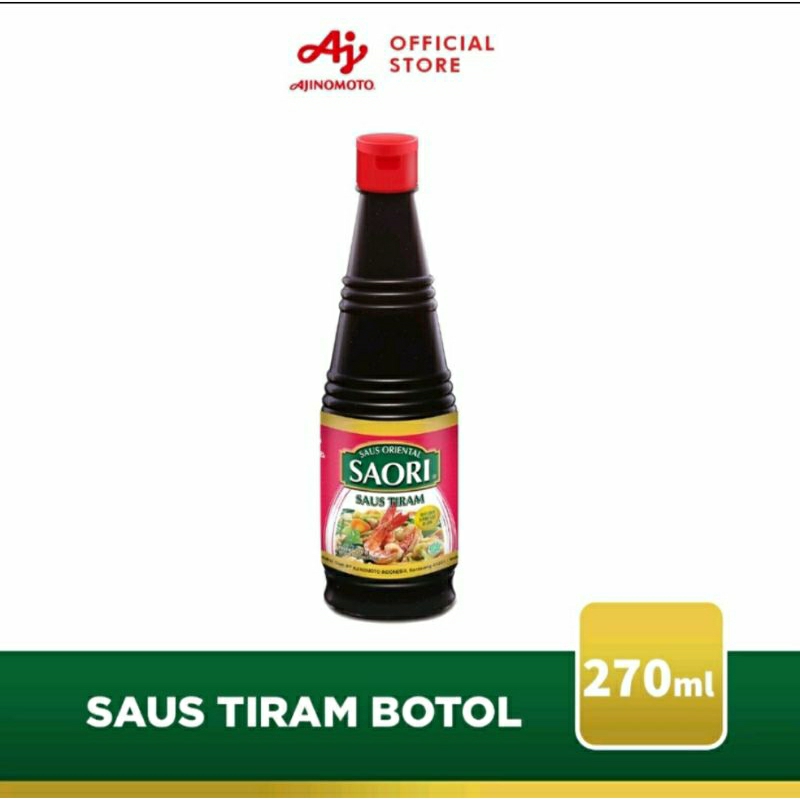 

Saus Tiram SAORI Kemasan Botol 270ml