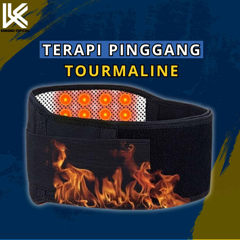 KUEGO sabuk terapi pinggang-korset magnetik terapi pinggang-korset lumbar saraf kejepit Pinggang