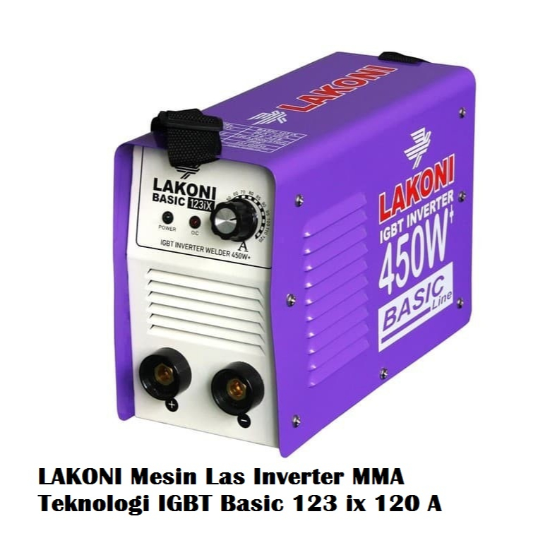 Mesin Las 450 Watt Lakoni Basic 123ix