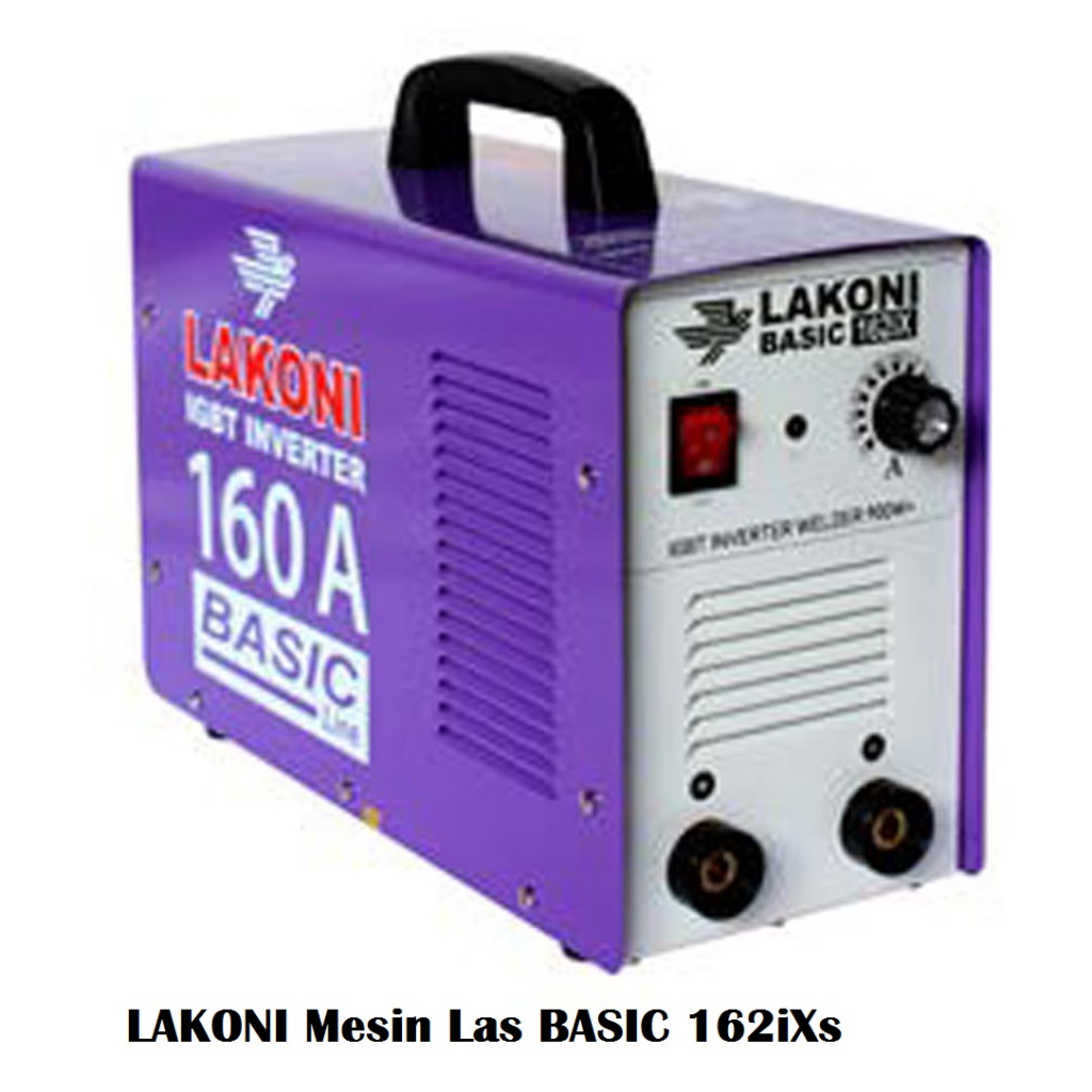 Lakoni Basic 162iXs Mesin Trafo Las MMA - Inverter 450 Watt / Mesin Las