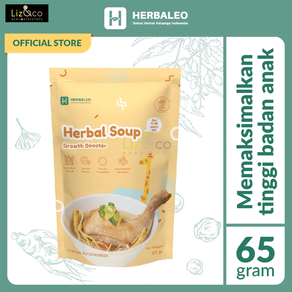 

Herbaleo Sup Herbal Kesehatan Anak - Tinggi Badan