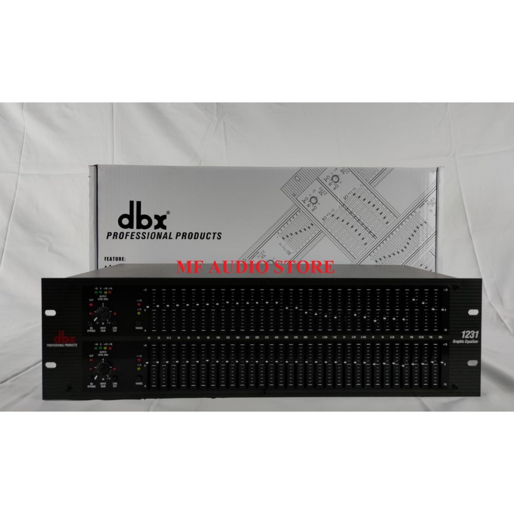 Equalizer DBX 1231/Equaliser dbx 1231/Eq Dbx 1231